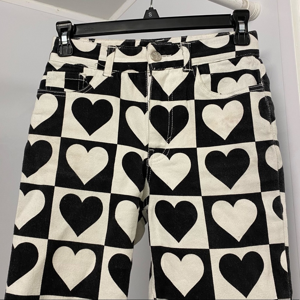 Delia’s Heart Monochrome Skinny Jeans